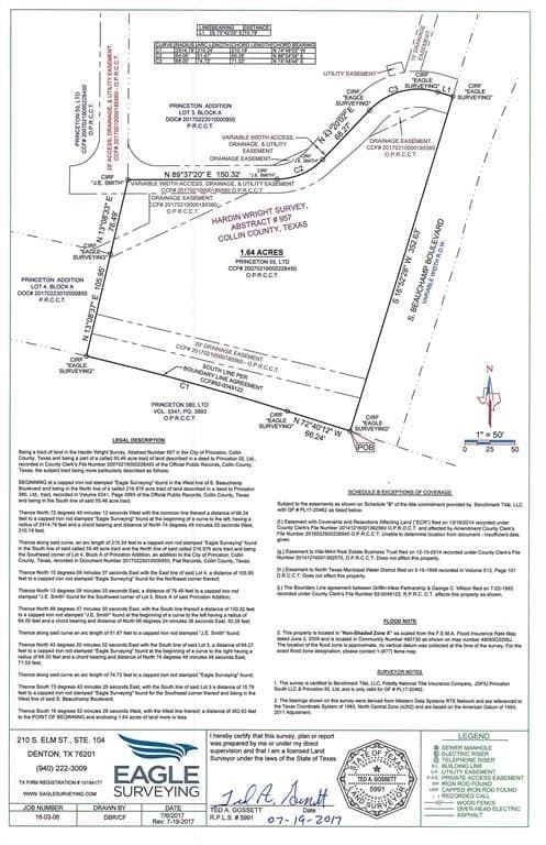 1.64 acres in Collin County