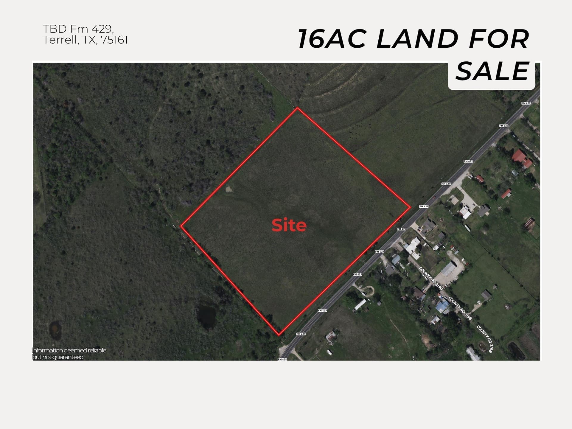16 acres in Kaufman County