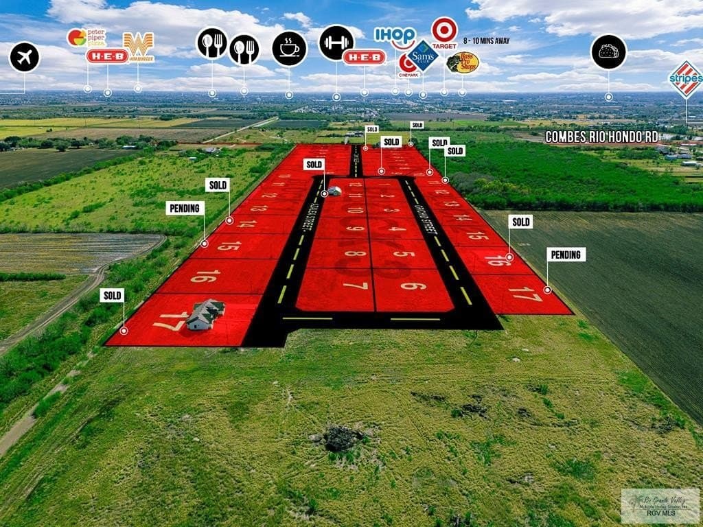 0.68 acres in CAMERON County