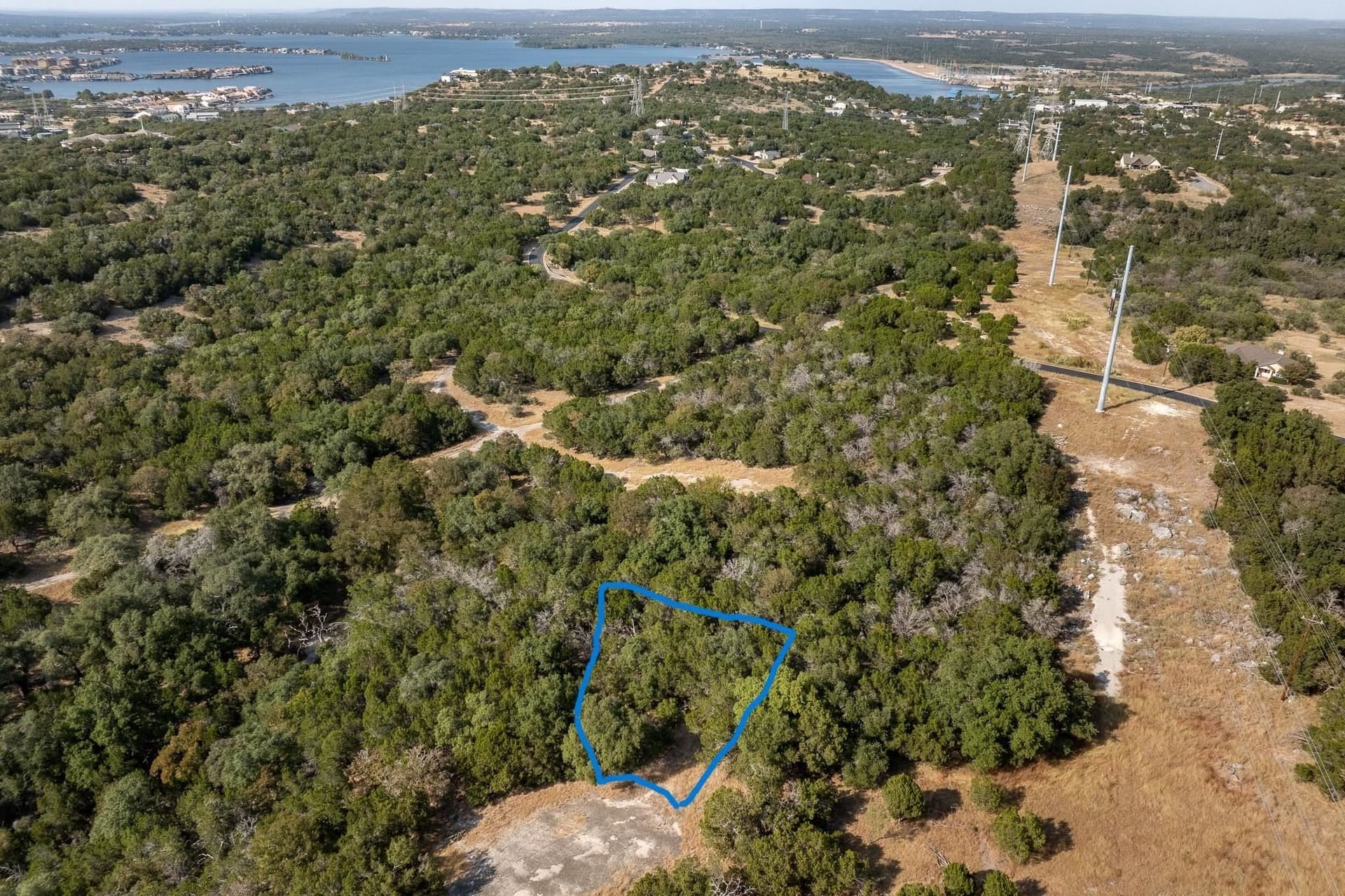 0.3 acres in Burnet County