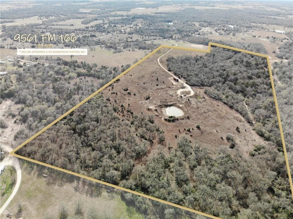 54 acres in Burleson County