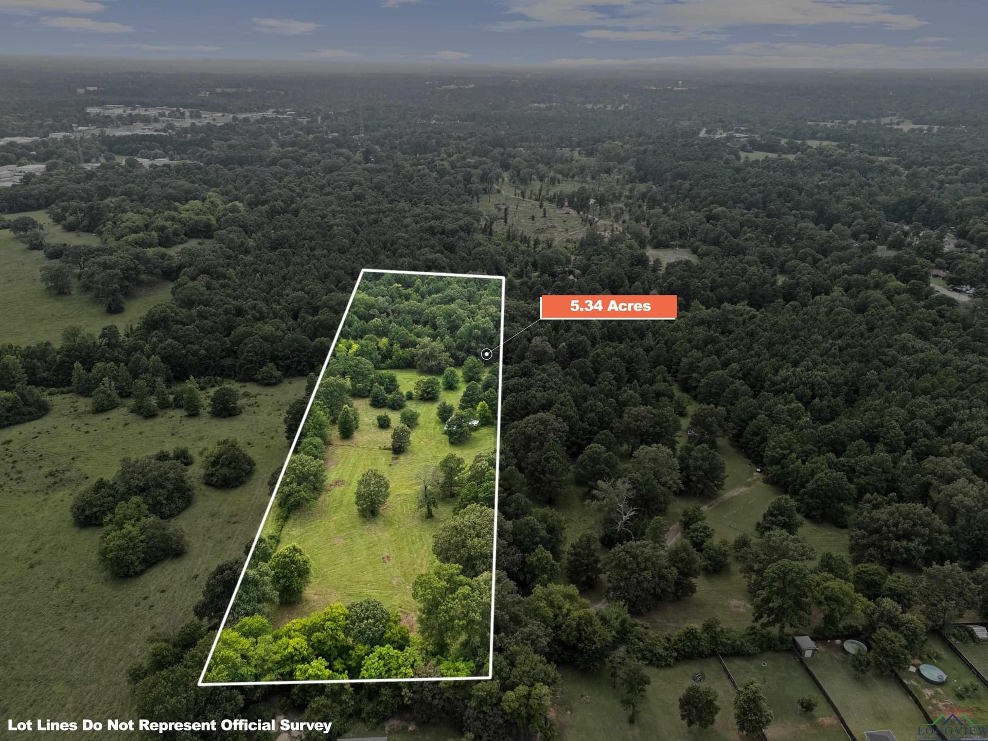 5.34 acres in Gregg County