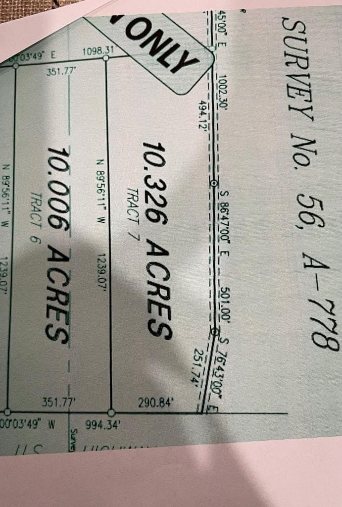 10.33 acres in Maverick County