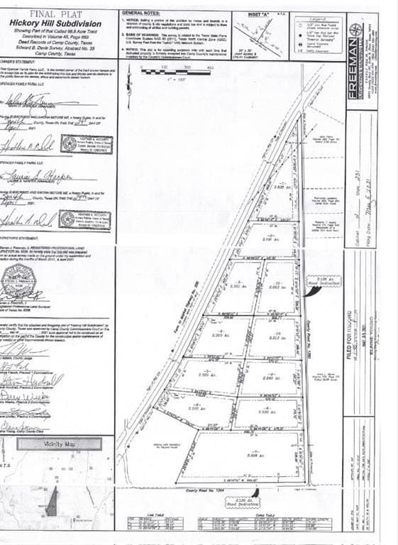 2.21 acres in Camp County