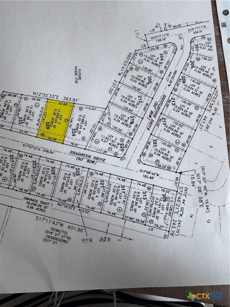 0.3 acres in Bell County