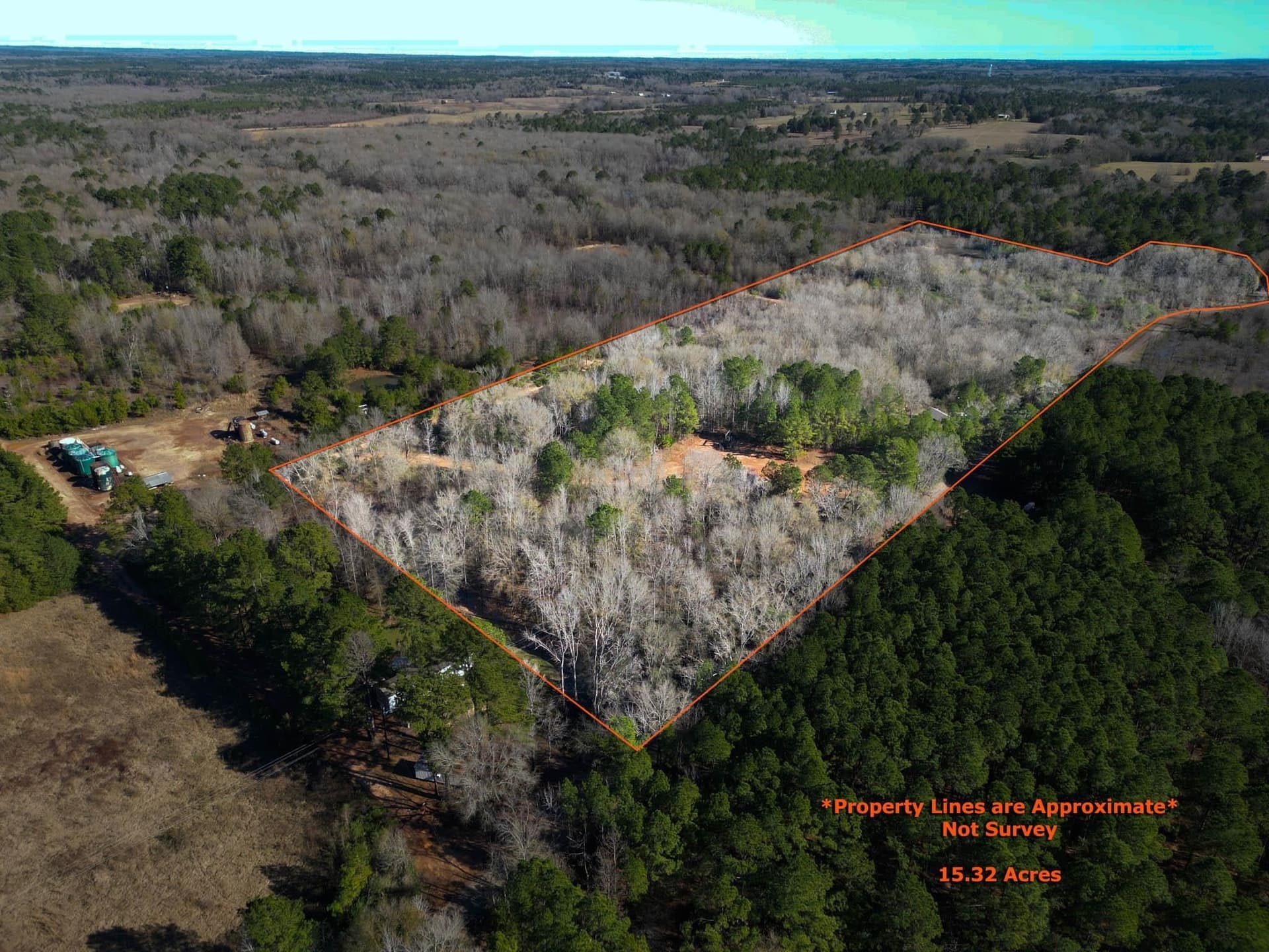 15.32 acres in Rusk County