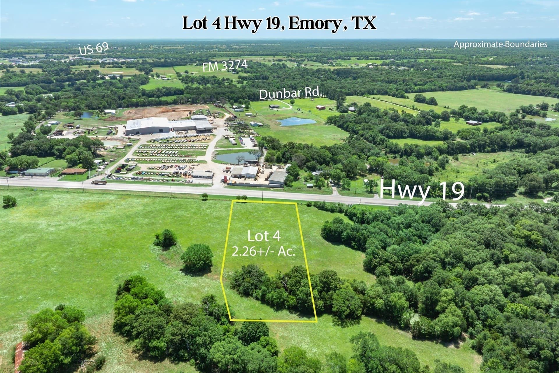 2.26 acres in Rains County