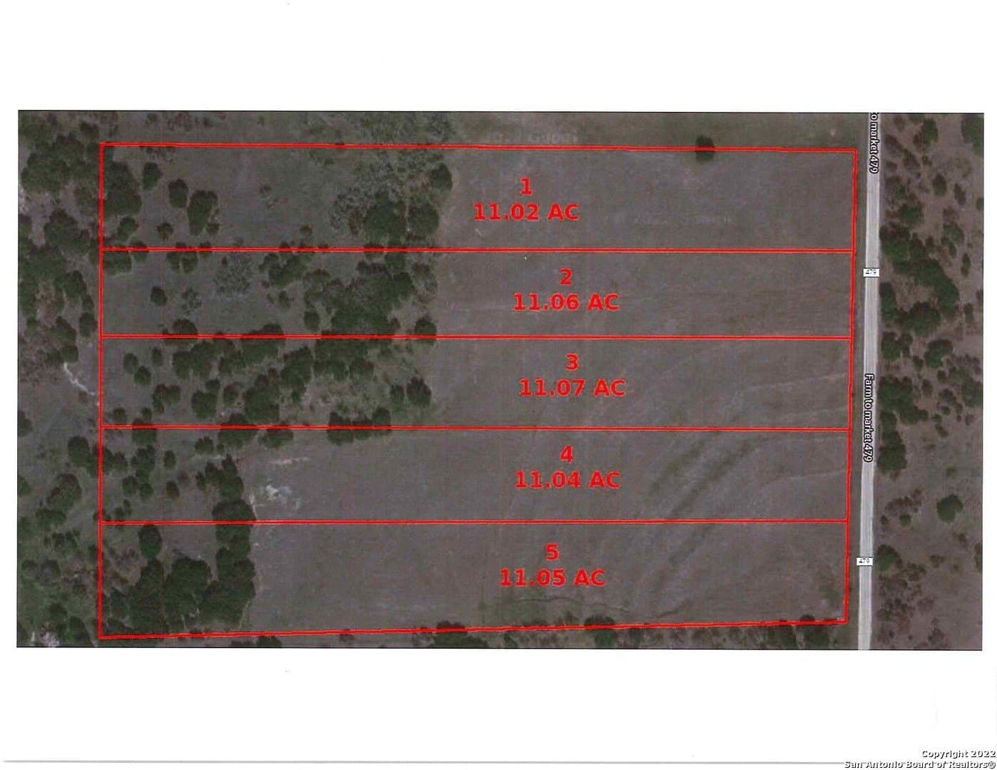 22.08 acres in Kerr County