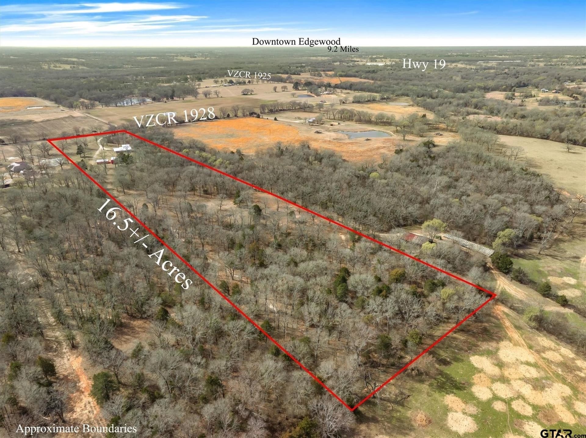 16.58 acres in Van Zandt County featured view