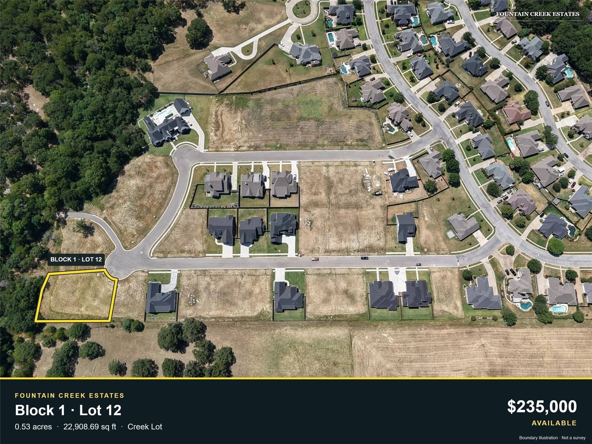 0.53 acres in Grayson County