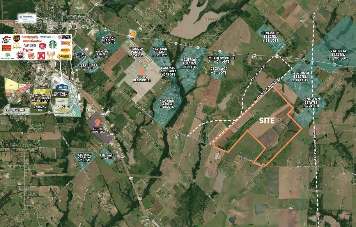 991.17 acres in Kaufman County - photo 2