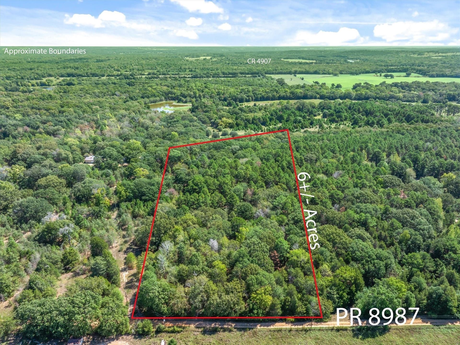 6.46 acres in Van Zandt County