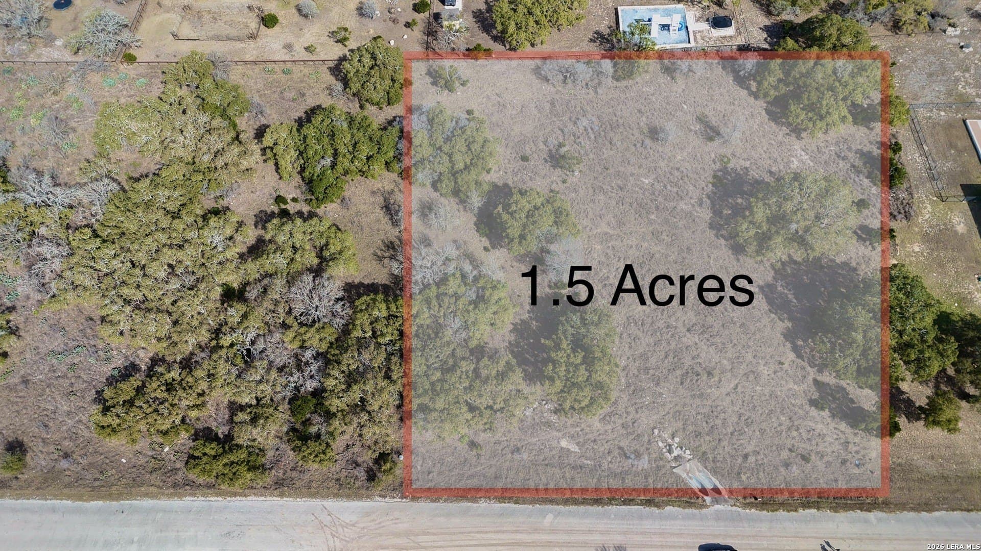 1.5 acres in Medina County