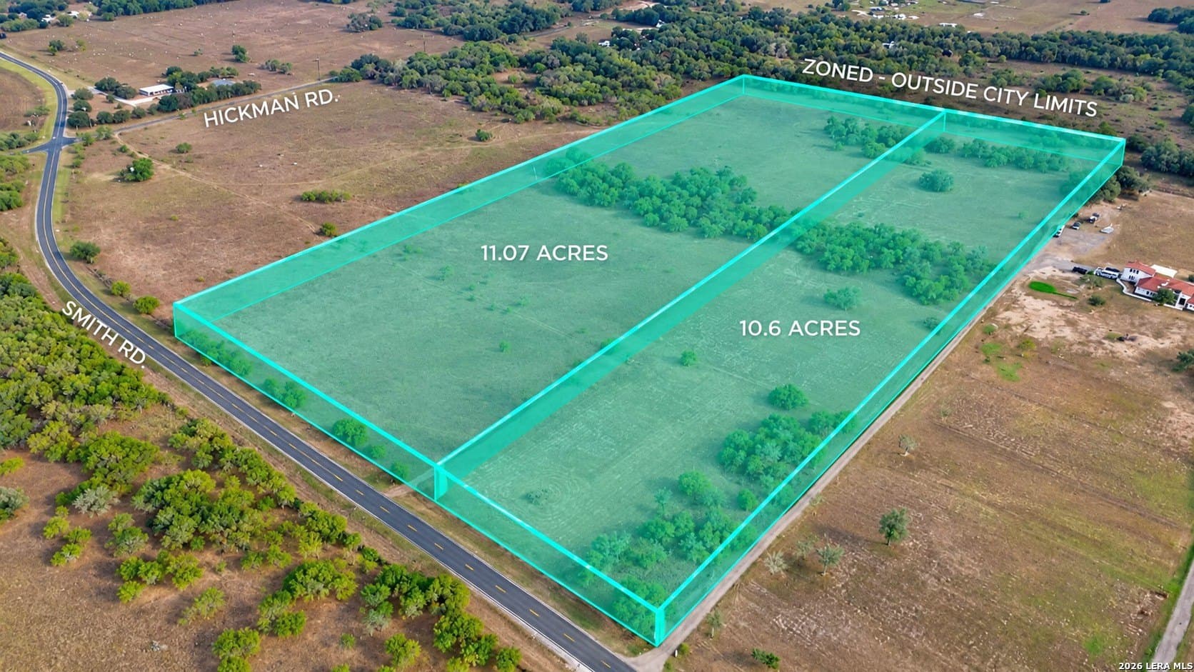 21.67 acres in Bexar County