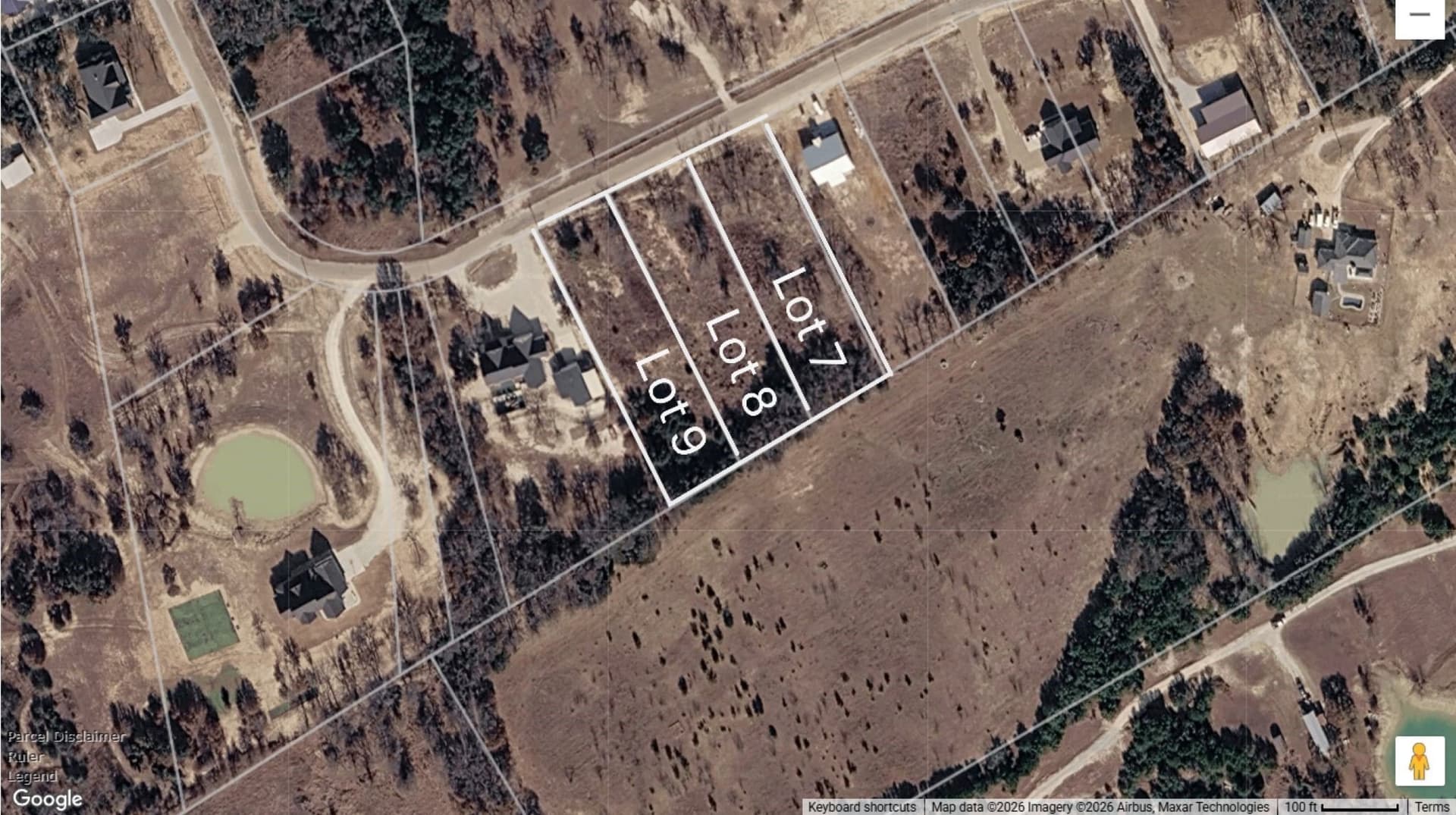 2 acres in Somervell County