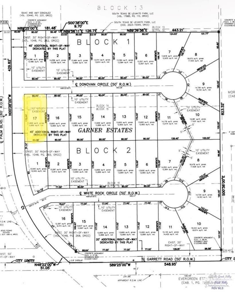 0.31 acres in CAMERON County