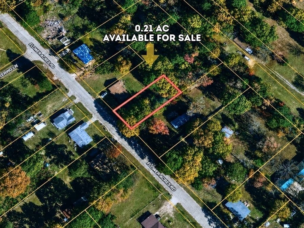 0.21 acres in Bowie County