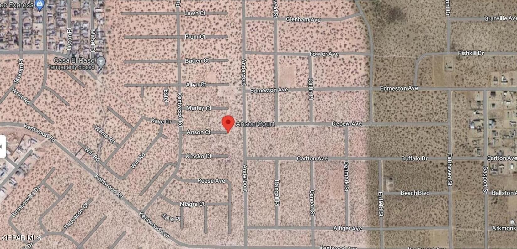 0.23 acres in El Paso County