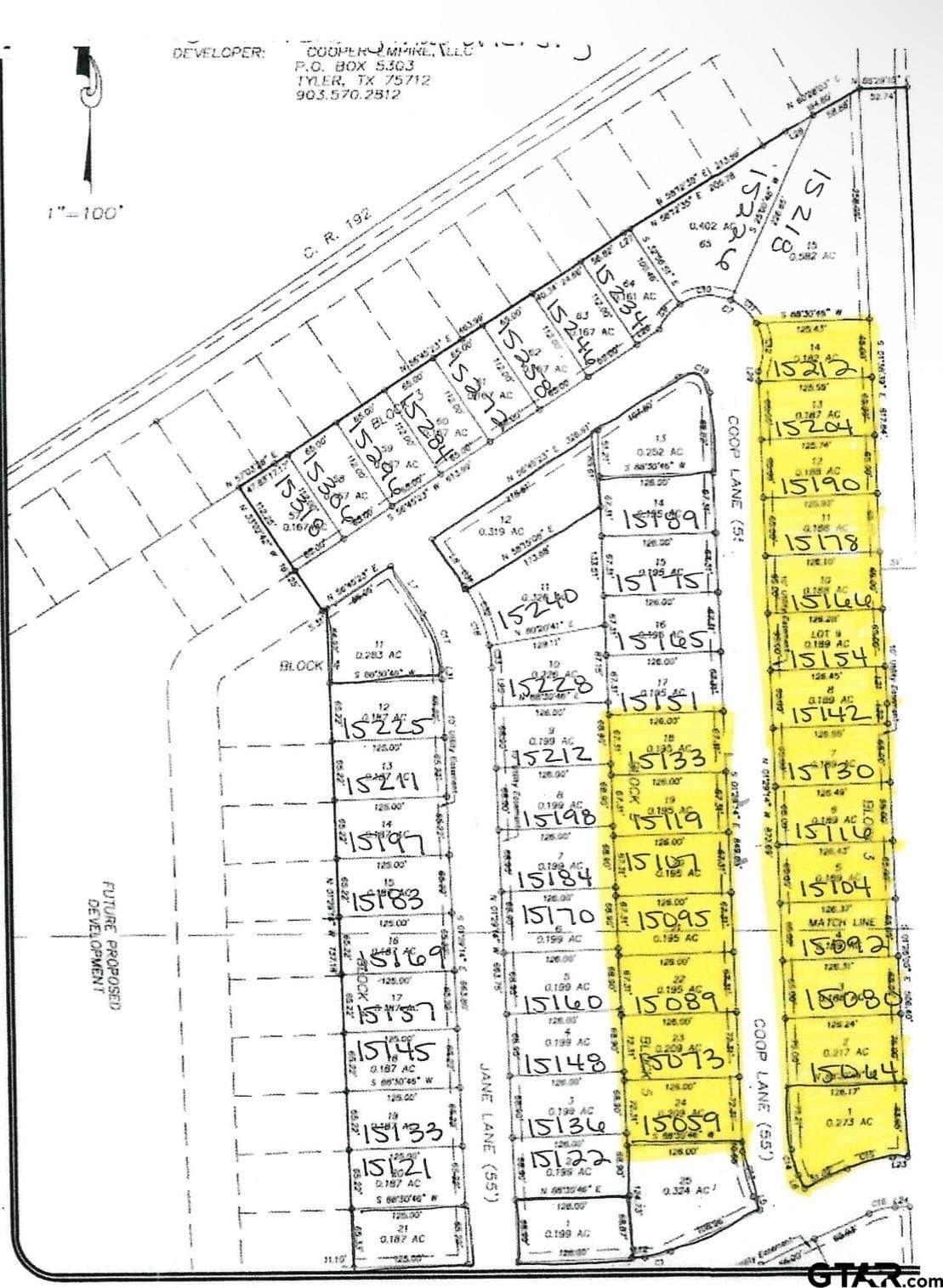 0.2 acres in Smith County