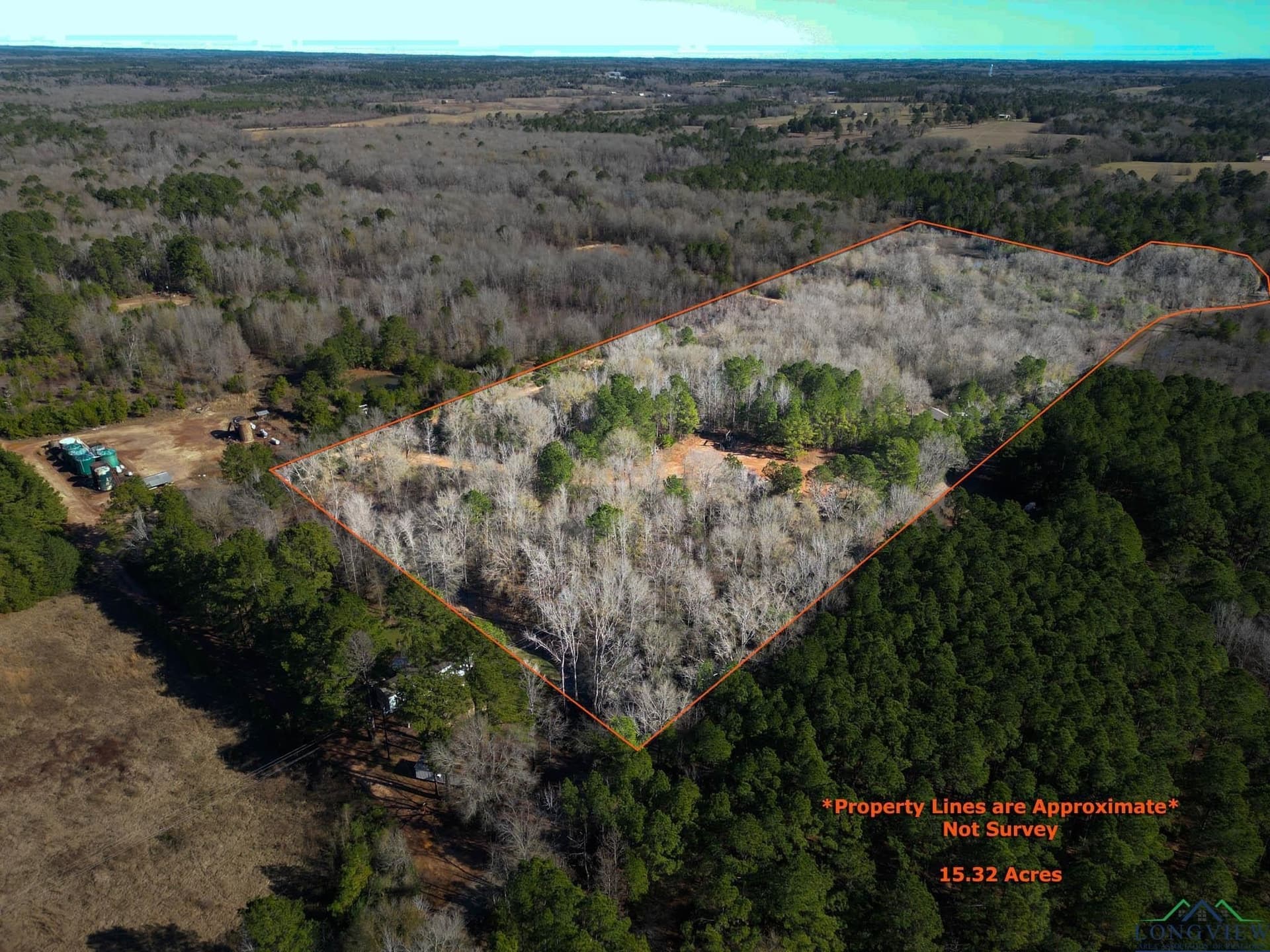 15.32 acres in Rusk County