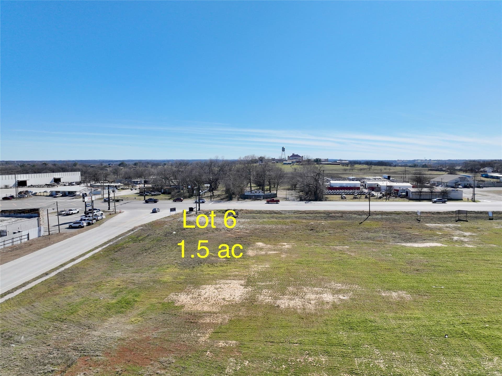 1.51 acres in Parker County
