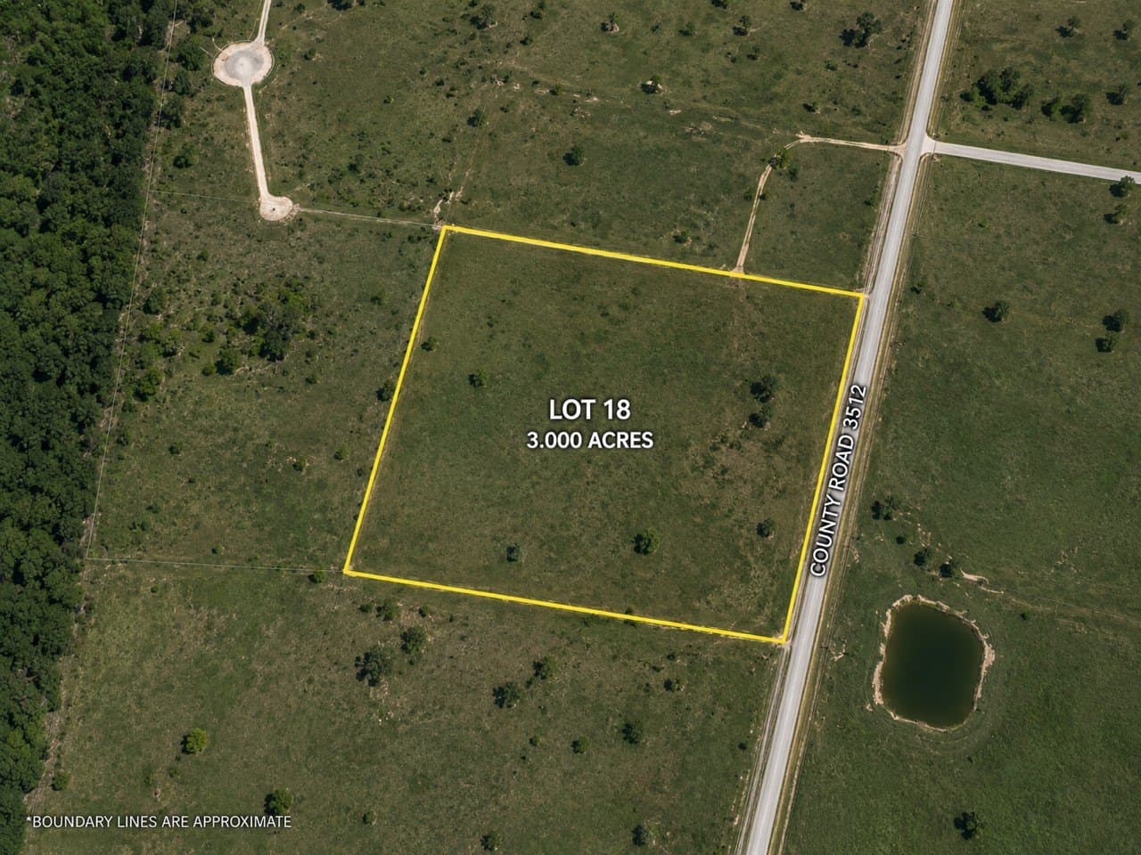3 acres in Hopkins County
