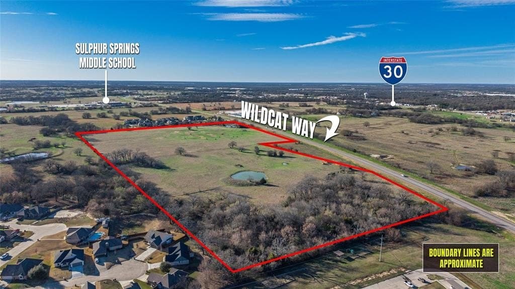 45.4 acres in Hopkins County