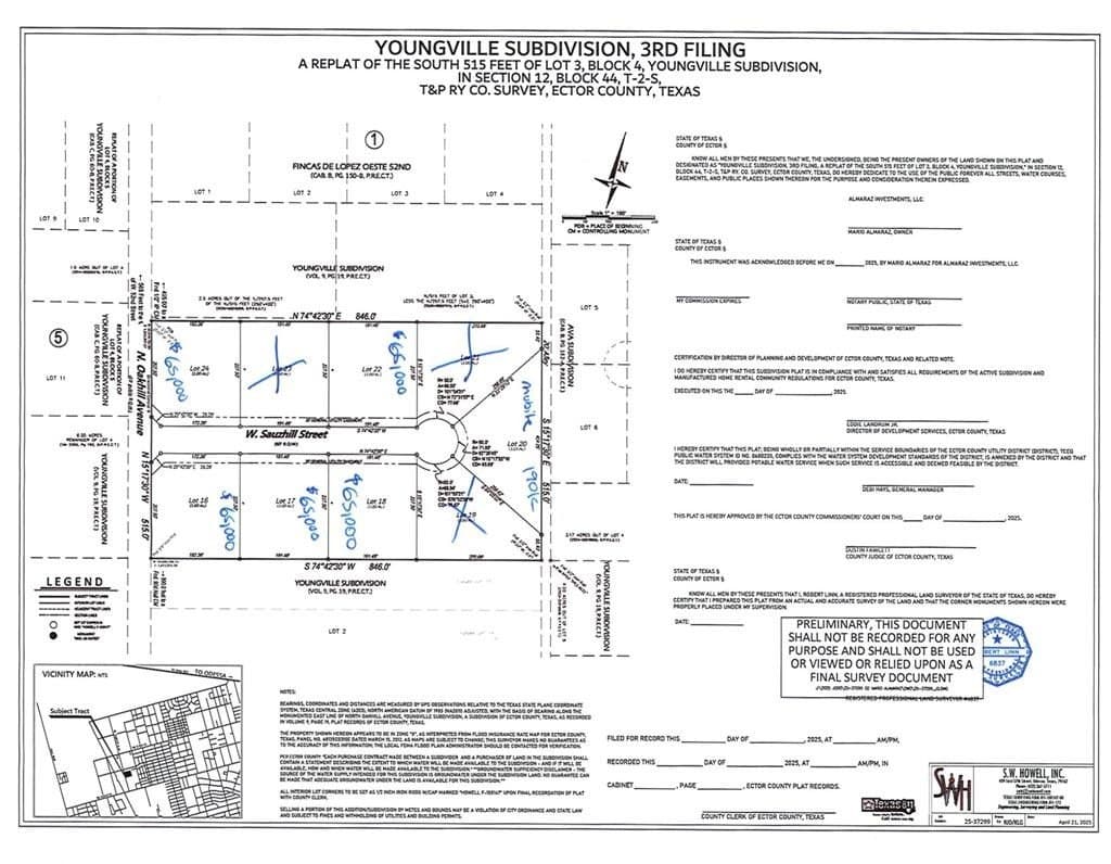1 acres in Ector County
