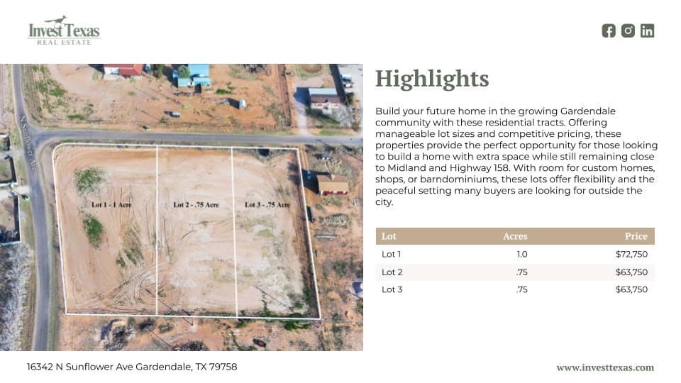 1 acres in Ector County gallery image 2