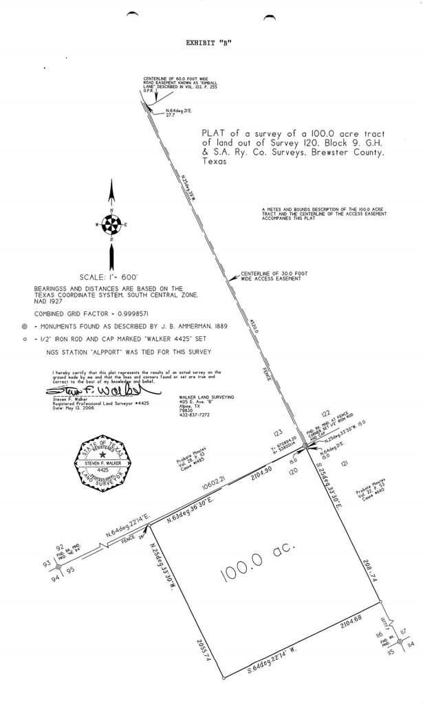 100 acres in Brewster County gallery image 2
