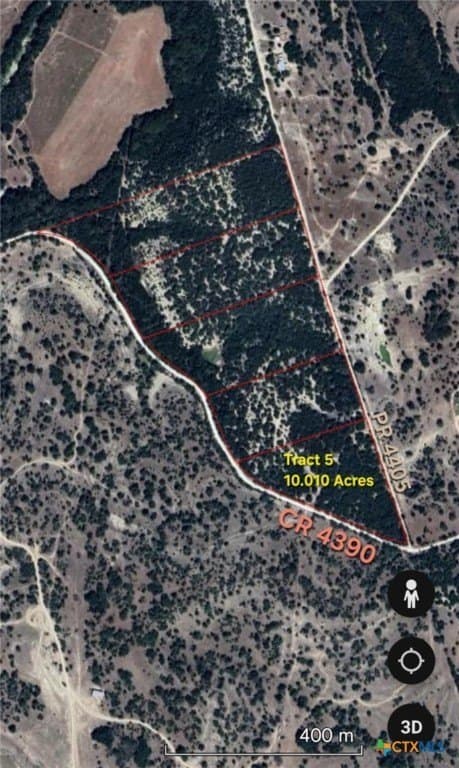 10.01 acres in Lampasas County