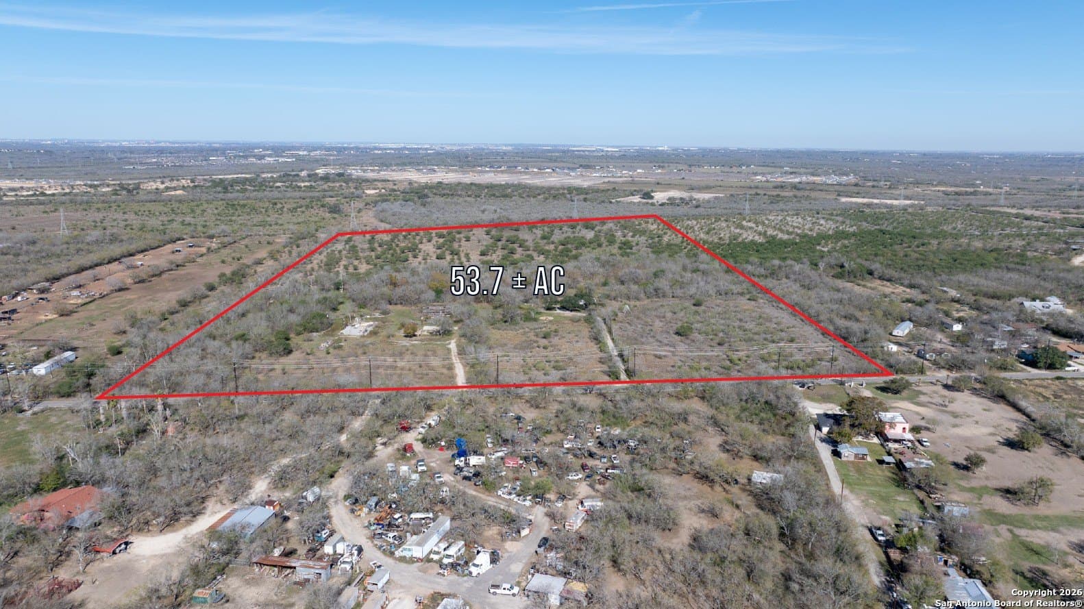 53.7 acres in Bexar County