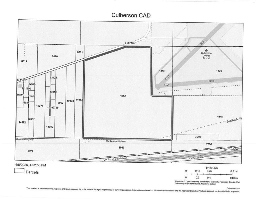 525 acres in Culberson County