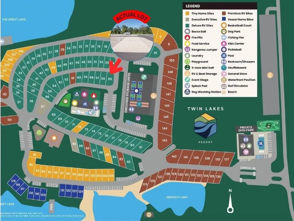 0.05 acres in Titus County
