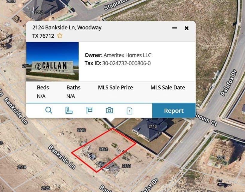 0.22 acres in McLennan County