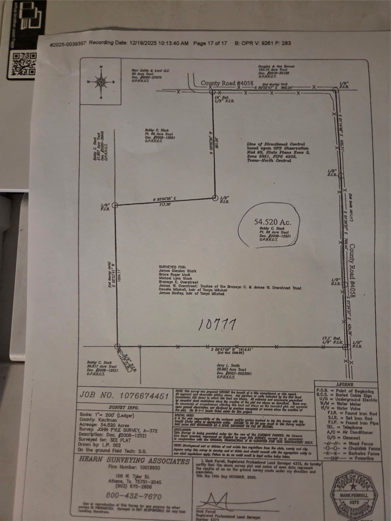 54.52 acres in Kaufman County