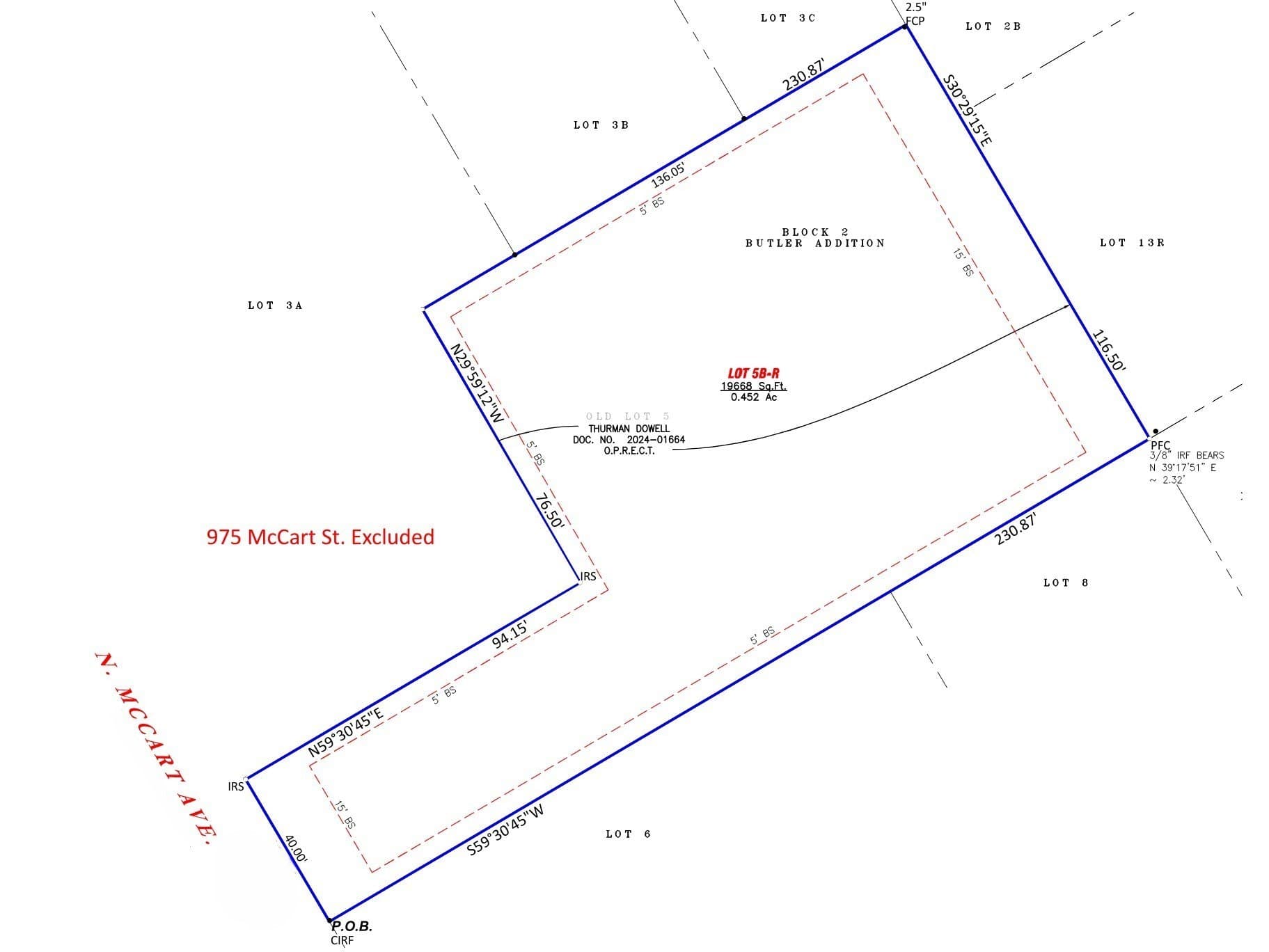 0.45 acres in Erath County