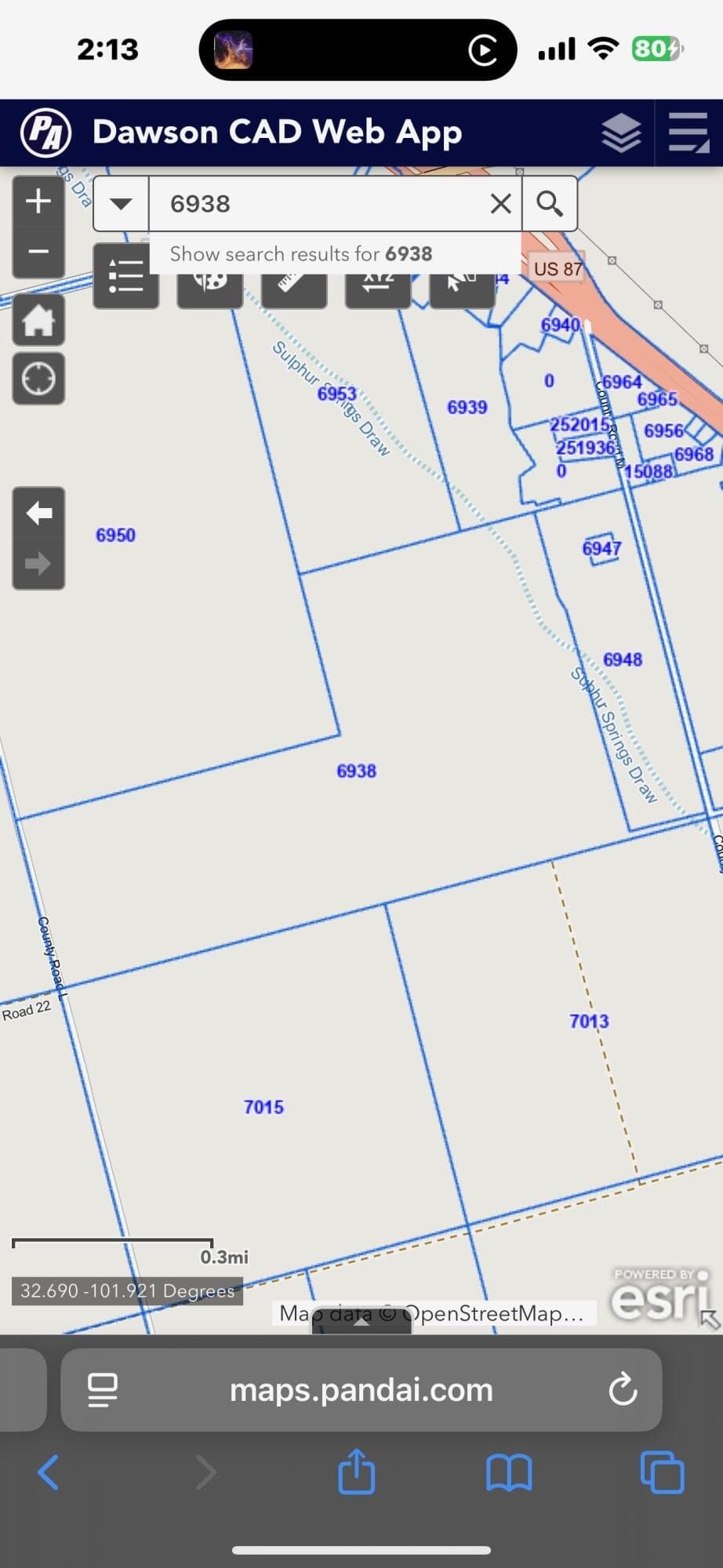 165 acres in Dawson County featured view