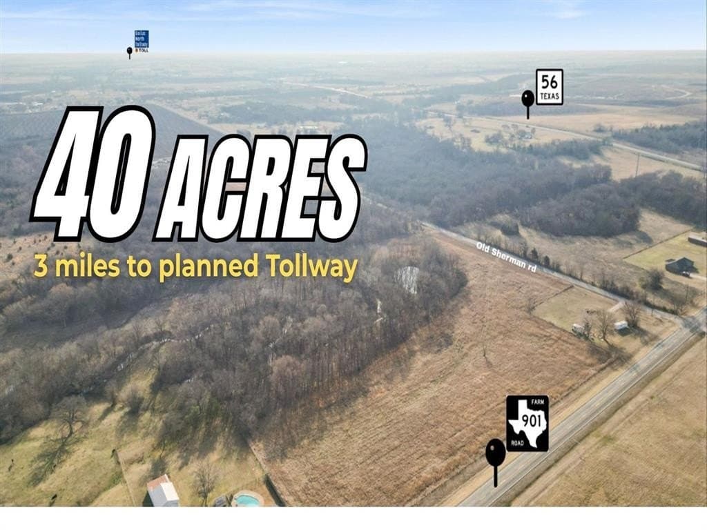 40.78 acres in Grayson County