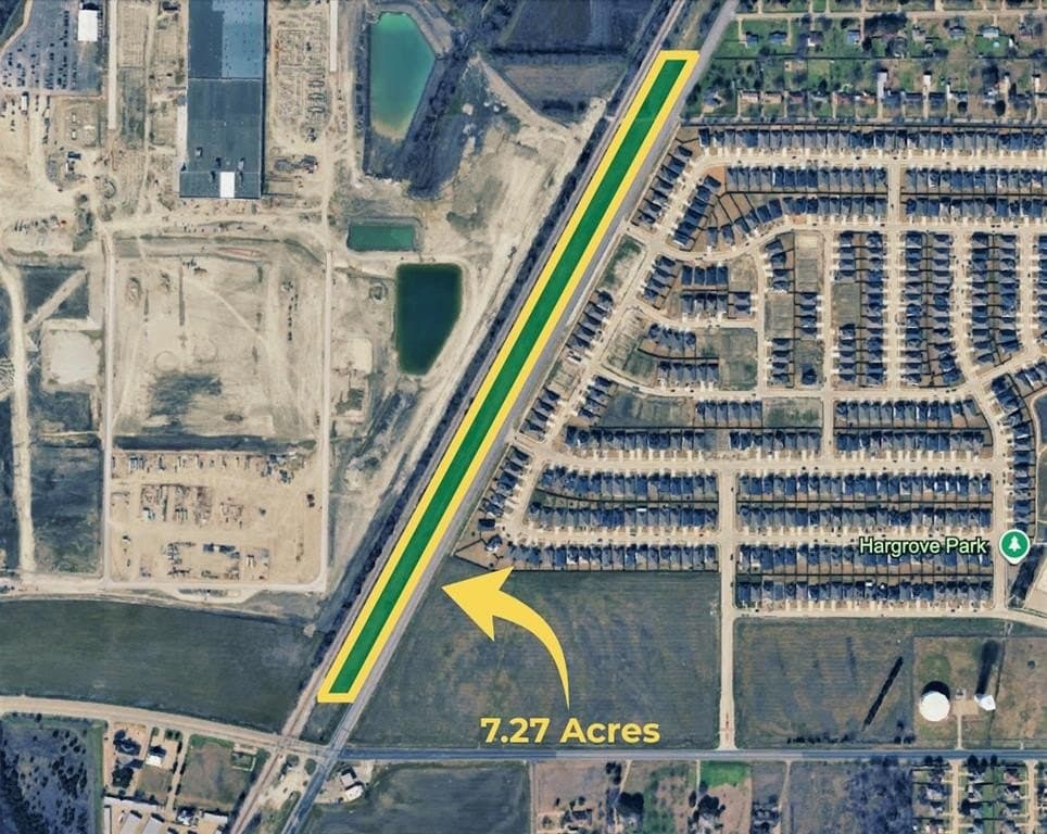 7.27 acres in Ellis County