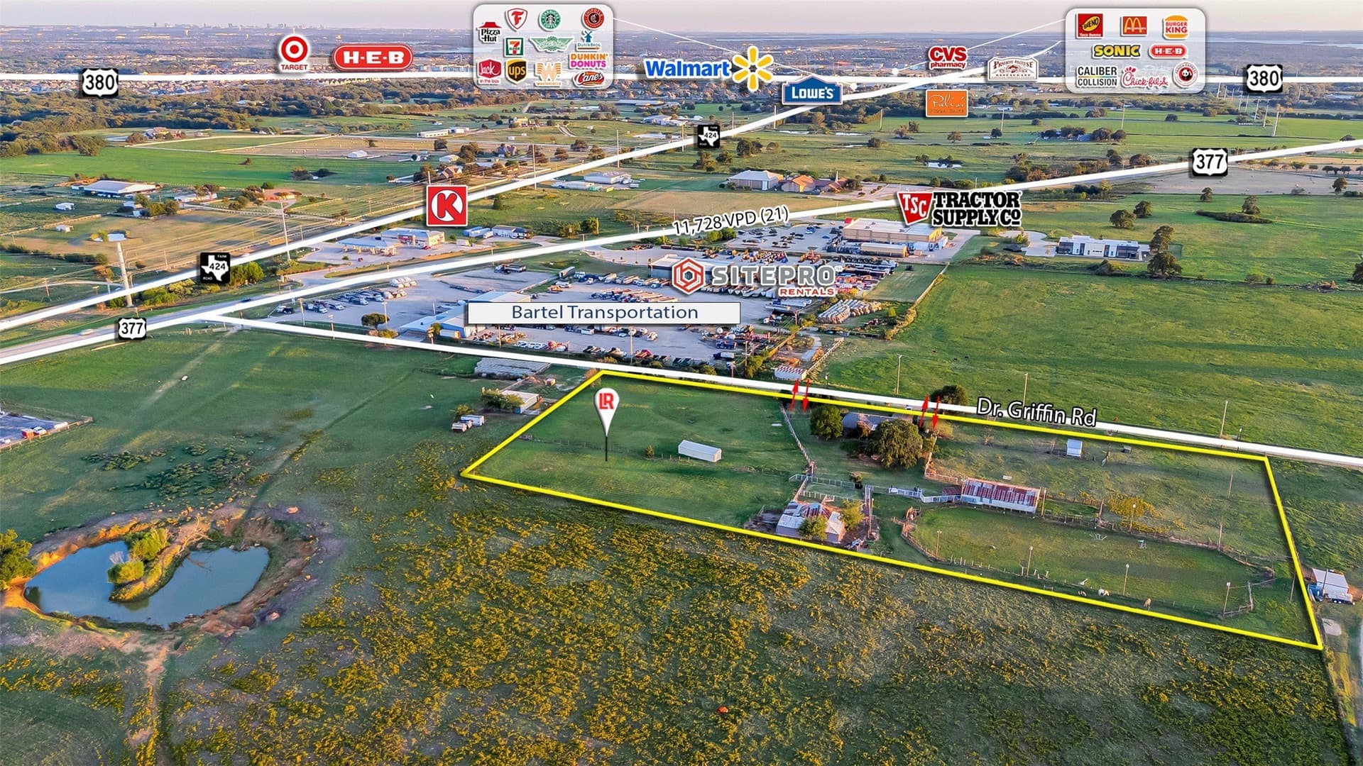 5.55 acres in Denton County featured view