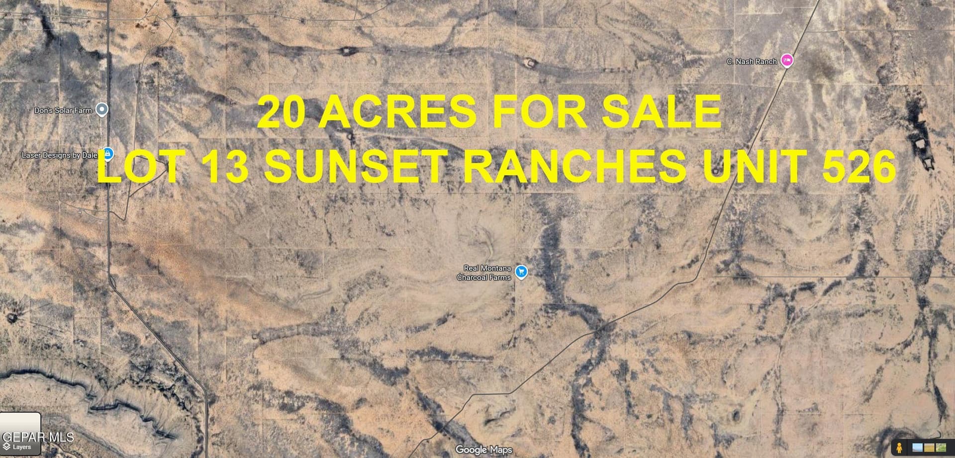 20 acres in Hudspeth County