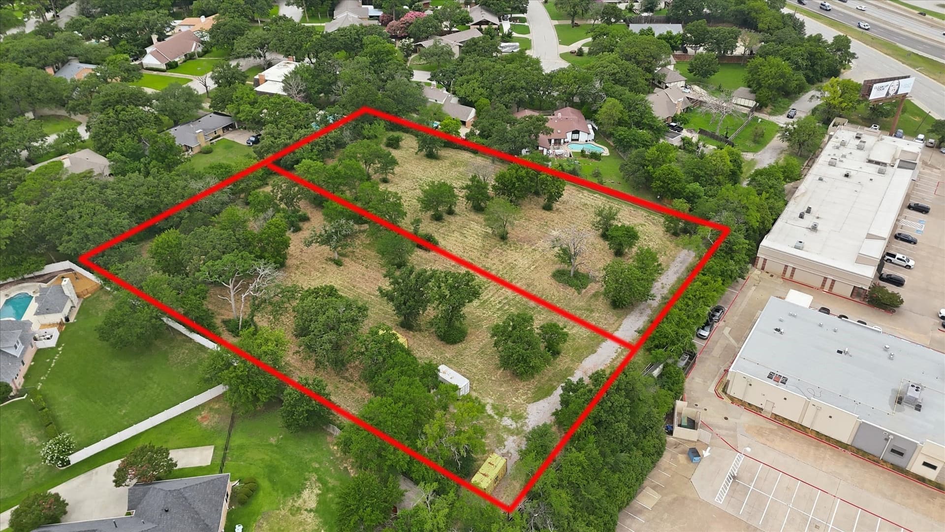 1.03 acres in Denton County