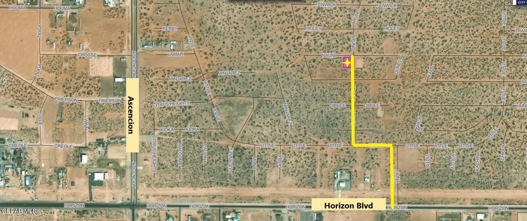 0.25 acres in El Paso County