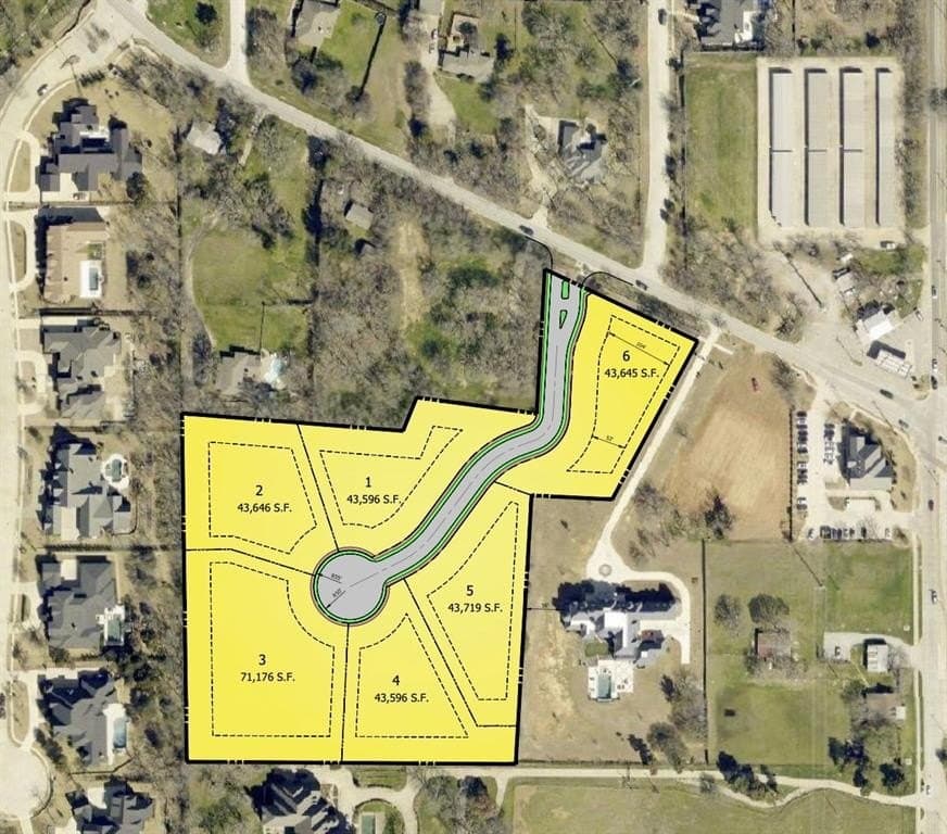1 acres in Tarrant County