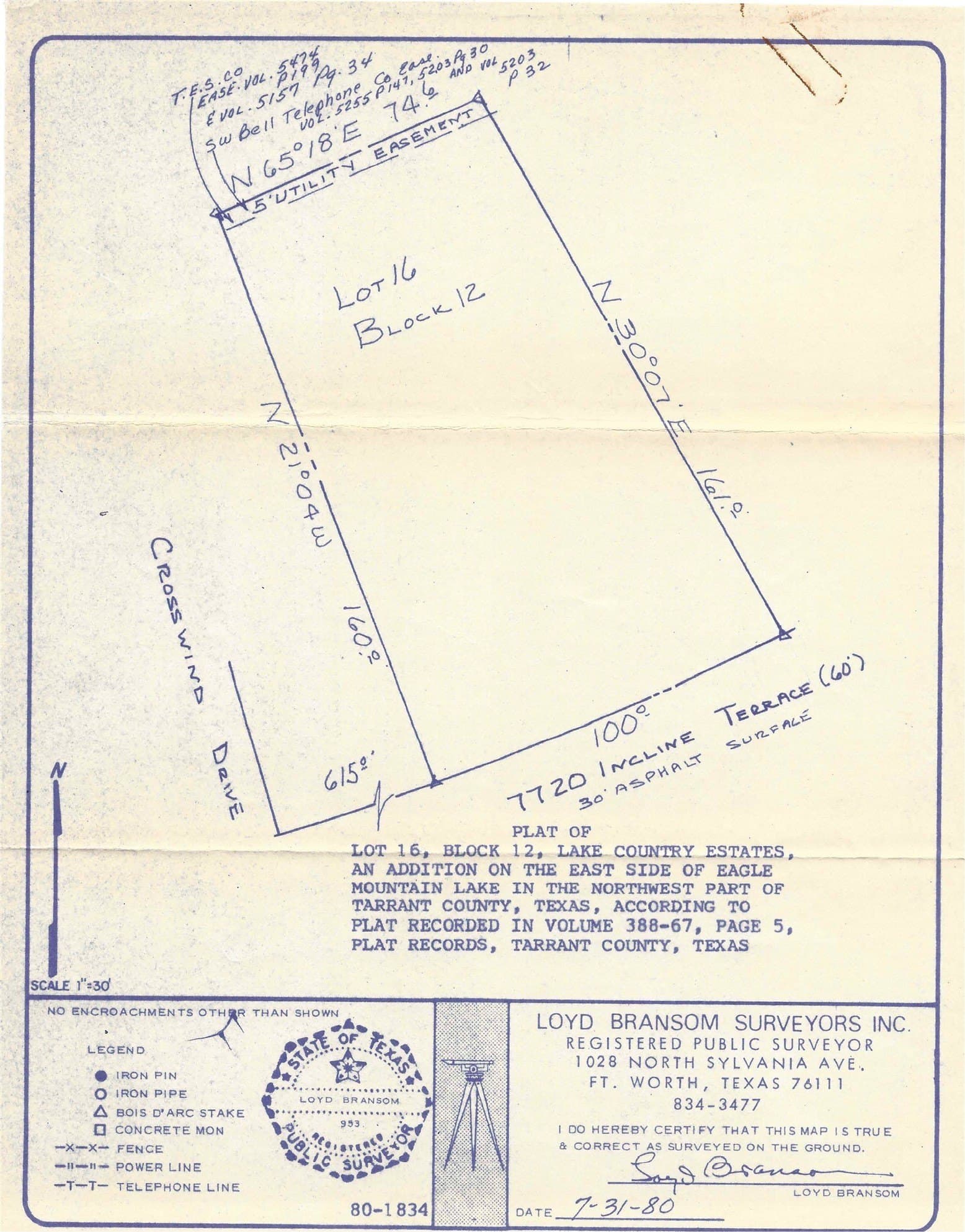 0.31 acres in Tarrant County