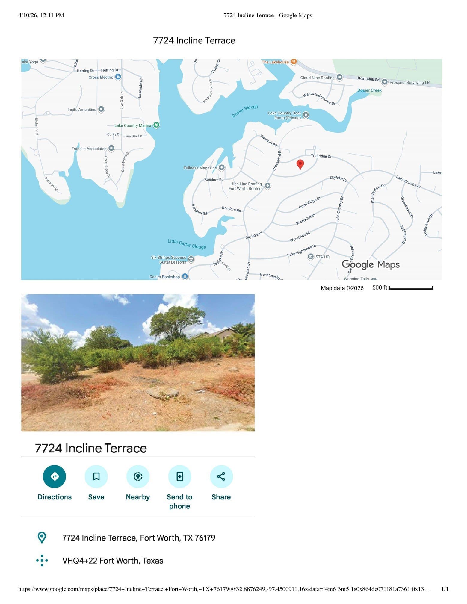 0.31 acres in Tarrant County - photo 2