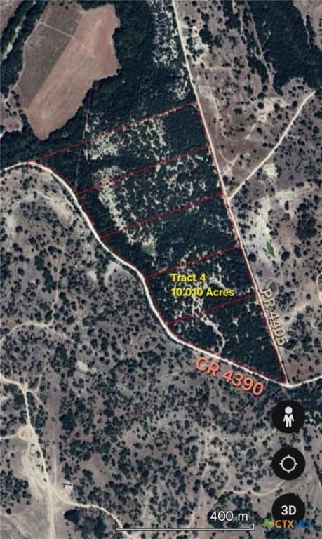 10.01 acres in Lampasas County
