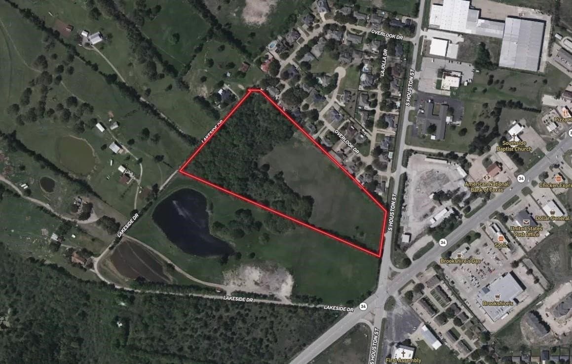 15 acres in Kaufman County