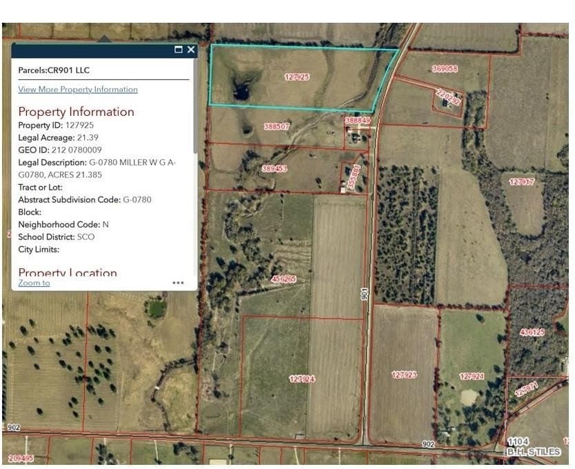 21.39 acres in Grayson County
